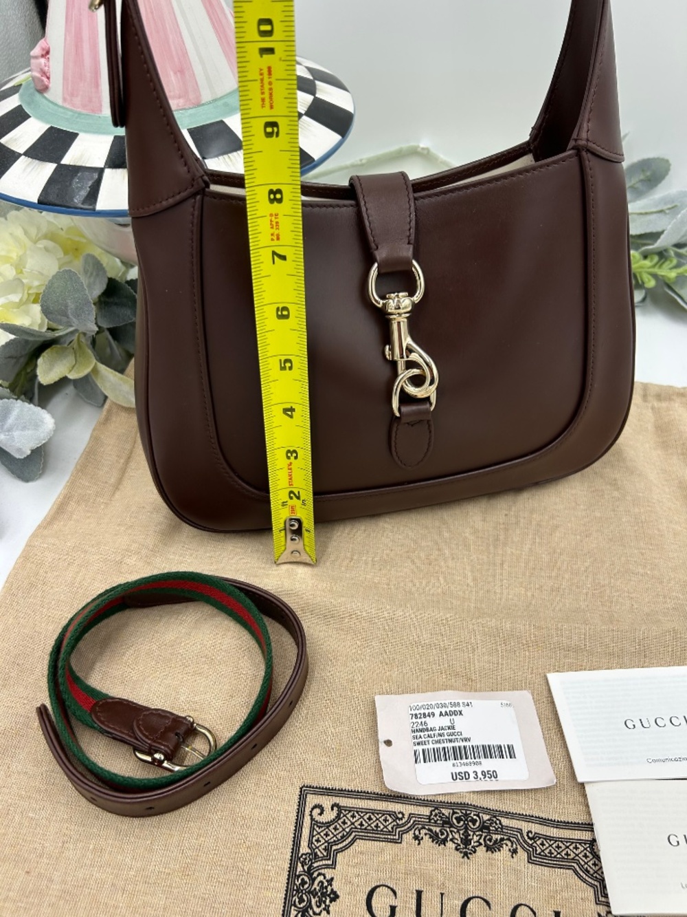 **************Women’s Gucci Jackie 1961 Shoulder Bag. Expertly crafted in Italy. - Picture 2 of 14